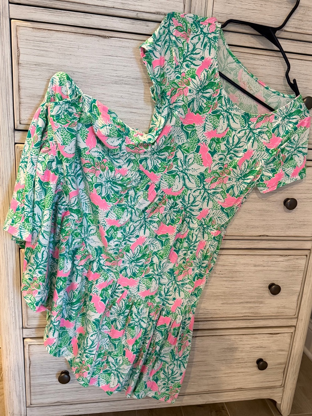 NWOT Lilly Pulitzer Geanna Dress Just Wing It Size xsmall swing dress - Picture 8 of 9